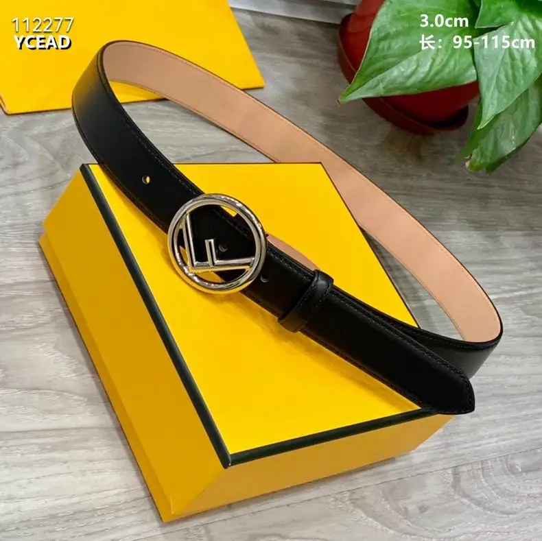 Fendi Belt 30mmX95-115cm 8L07